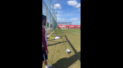 1-11-23 Juan Mata en el entrenamiento con Vissel Kobe