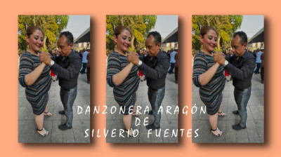 DANZONERA ARAGÓN DE SILVERIO FUENTES AMENIZÁNDO EN LA ALCALDÍA TLALPAN