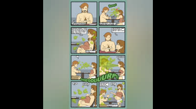 Comic Big Belly: Las Peculiaridades de Liss. (Embarazo) (Feederism) (ENCYCLICALAPEX)