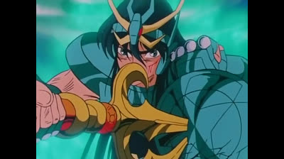 Saint Seiya 105 - Excalibur habita en el brazo de Shiryū