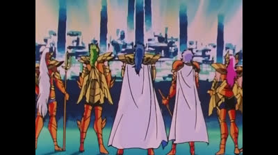 Saint Seiya 110 - Escucha la bella canción de Athena